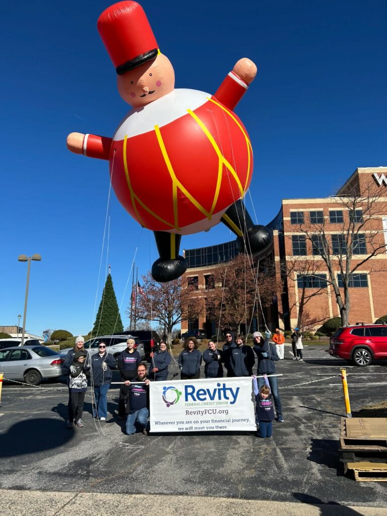Group photo at the 2024 Christmas Parade