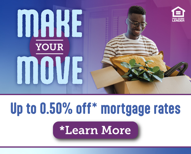 Make Your Move. Up to 0.50% off mortgage rates.